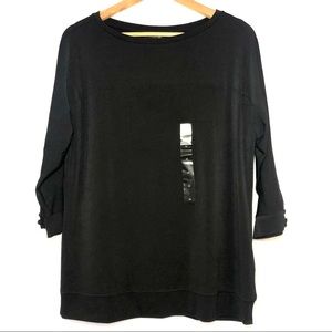 Banana Republic Black Blouse NWT